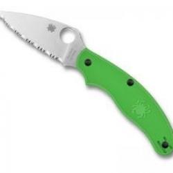 Couteau Spyderco UK PENKNIFE SALT lame à dents acier LC200N à cran « slip joint »