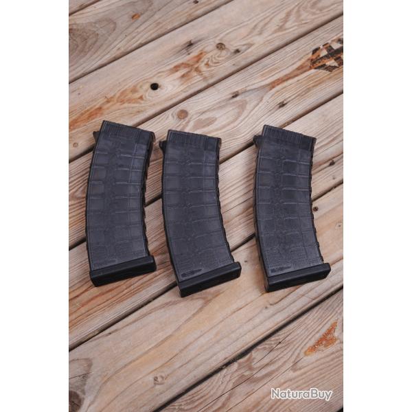 Lot de 3 chargeurs AK G&G