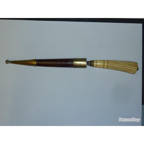 Magnifique STYLET CORSE XIX ieme