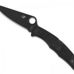 Couteau Spyderco PACIFIC SALT 2   lame acier H-2 revêtement nitrure de titane à cran