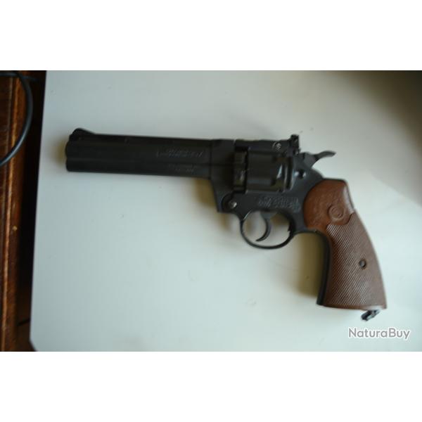Revolver CROSMAN 357 6  barillet 6 coups en diabolos 4.5mm  CO2 12g canon basculant