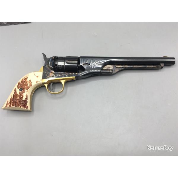 REPLIQUE 1860 NAVY YANK ACIER DELUXE STAG LIKE CAL 44 PN d'occasion