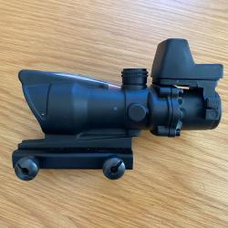 Lunette de visée ACOG 4x32C avec RMR Noir AIM