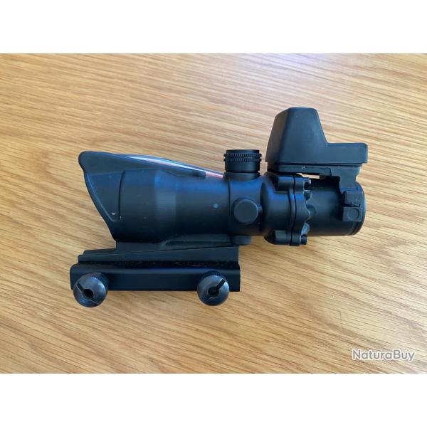 Lunette de vise ACOG 4x32C avec RMR Noir AIM