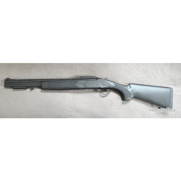 FUSIL SUPERPOSE KHAN INTEGRA CAL.12/76 SLUG SYNTHETIQUE 51CM