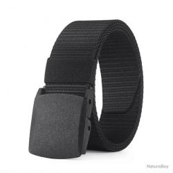 CEINTURE À BOUCLE AUTOMATIQUE - NOIR - LIVRAISON GRATUITE
