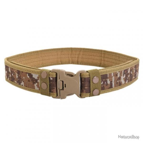 CEINTURON TACTIQUE CAMOUFLAGE DSERT DIGITAL - LIVRAISON GRATUITE