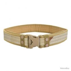 CEINTURON TACTIQUE BEIGE - LIVRAISON GRATUITE
