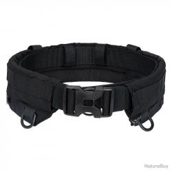 CEINTURE TACTIQUE MODULAIRE SYSTÈME MOLLE - NOIR - 140cm - LIVRAISON GRATUITE