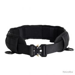 Ceinture tactique modulaire molle - noir - 140cm - LIVRAISON GRATUITE
