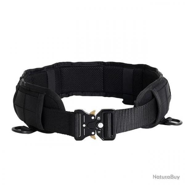 Ceinture tactique modulaire molle - noir - 140cm - LIVRAISON GRATUITE