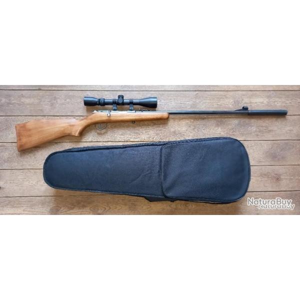 Carabine 22LR dmontable dans un tui  violon