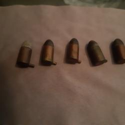 Cartouche a broche 9mm
