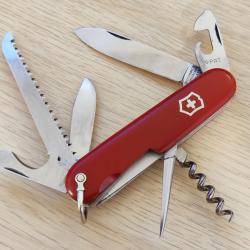 Victorinox Couteau Suisse Camper model 237U Victoria 1957-1959 Bélière rare collector