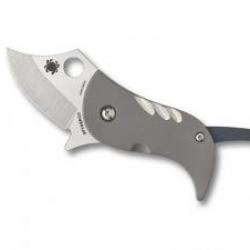 Couteau Spyderco POCHI lame acier CPM-S45VN avec « flipper » et cran R.I.L