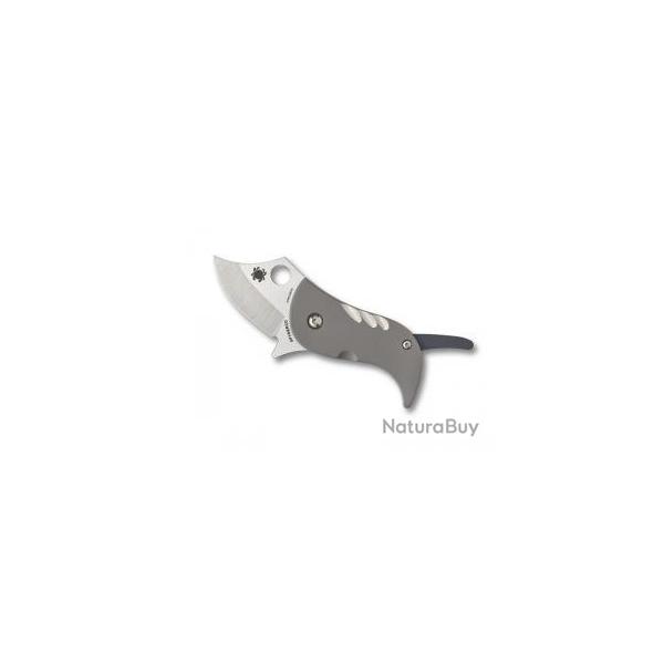 Couteau Spyderco POCHI lame acier CPM-S45VN avec  flipper  et cran R.I.L
