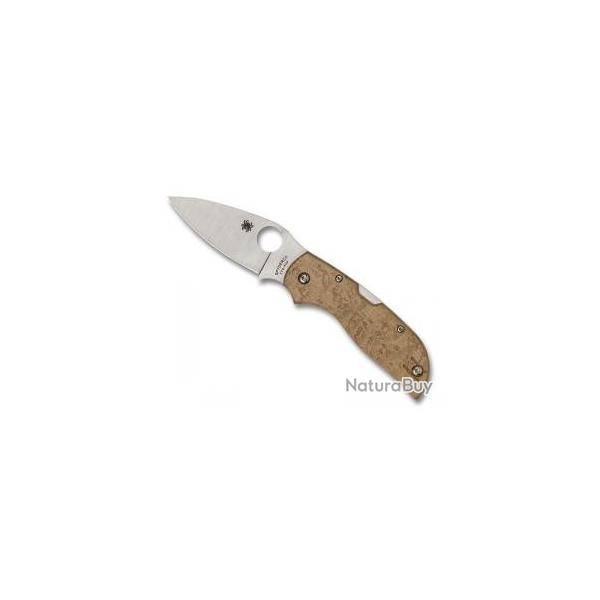 Couteau Spyderco CHAPARRAL  lame acier CTS-XHP  cran