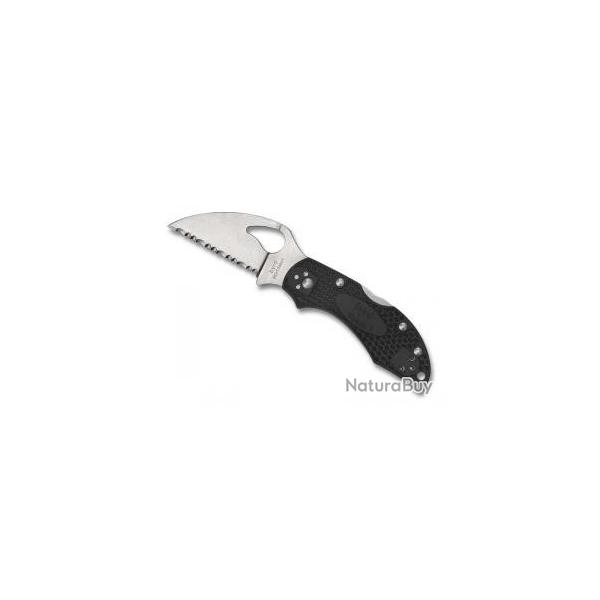Couteau Byrd Knife ROBIN 2 lame Wharncliffe  dents acier 8Cr13MoV  cran