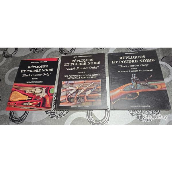 3 Livres poudre noire