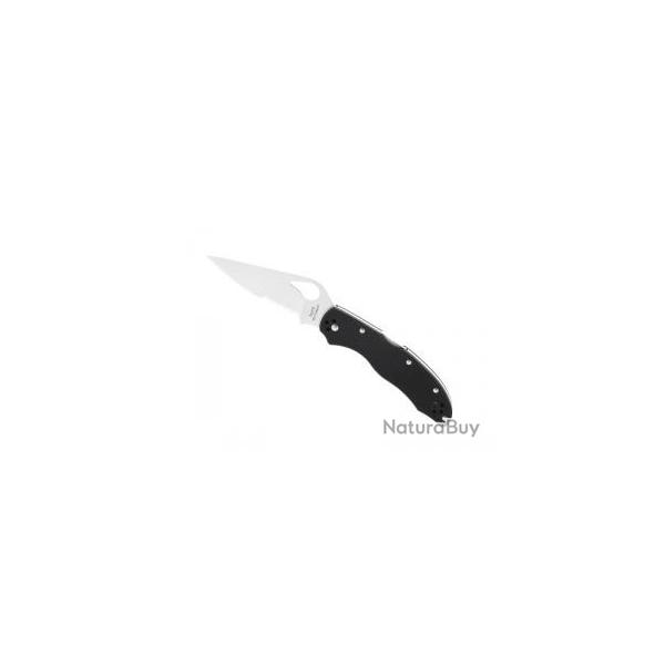 Couteau Byrd Knife HARRIER 2 lame semi-dente acier 8Cr13MoV  cran NOIR