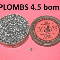 boite de 500 plombs 4.5 BOMBés à 12 Euros !!!!!!!- VENDU PAR JEPERCUTE (D24B119)