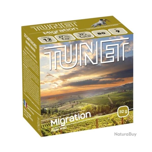 Cartouches TUNET migration cal.20 28gr bg par 25