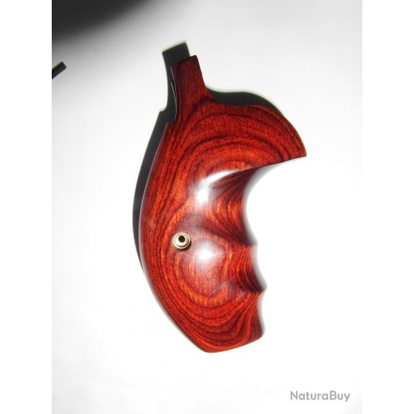 Plaquettes crosse Smith & Wesson K/L  round Butt en en cocobolo