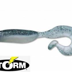 Leurre souple Storm So-Run Hypno Grub 3" 7.5cm Bulk Lively Mackerel par 10