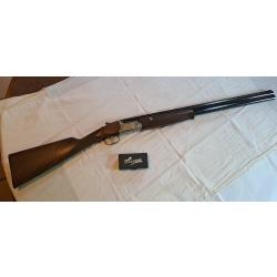 Fusil superposé FAIR LUSSO CAL 12, Crosse anglaise double détente.