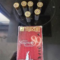 16 cartouches calibre 12 TUNET super magnum