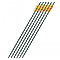 Pack de 6 Flèches de 20 pouces (51cm) Vert Olive