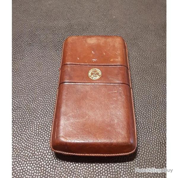 pour pistolet le gaulois RARE tui en cuir  Manufacture Franaise d'armes de St Etienne