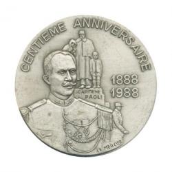 Médaille GENDARMERIE   centième anniversaire  1888 / 1988