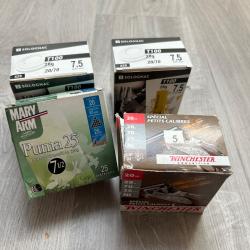 Lot de cartouches cal 20