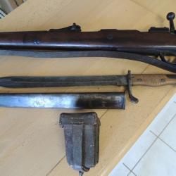 fusil MAUSER model GEWERH 98 DANZIG 1915