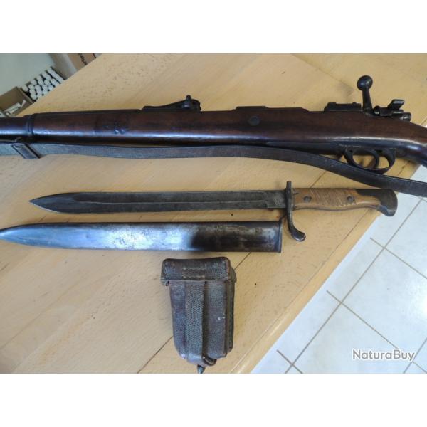 fusil MAUSER model GEWERH 98 DANZIG 1915