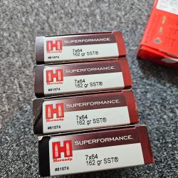 Lot 4 boîtes 7x64 honardy sst 162 g plus 15 balles