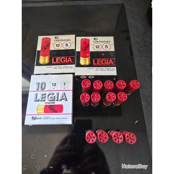 43 cartouches calibre 12 Legia BROWNING collection ou pas