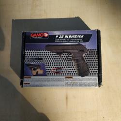 pistolet a plomb GAMO P-25 blowback 4.5 -50%