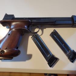 Pistolet Hammerli 22 short 2 chargeurs