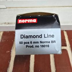 28 balles 6mm NORMA BR