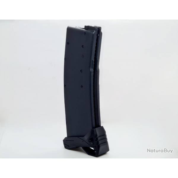 CHARGEUR T4E CAL.43 HK416 OU TM4 RIS CUSTOM TALON DE CHARGEUR Co2 12 GRAMMES. NEUF.