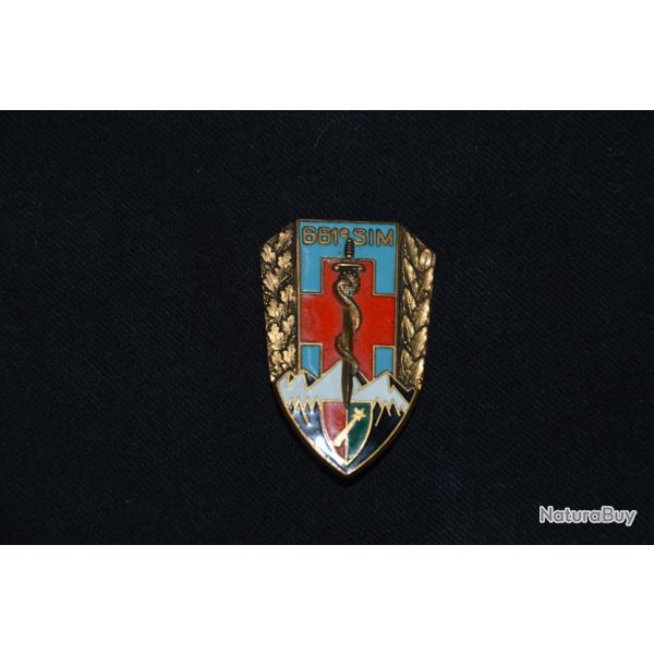 INSIGNE SERVICE DE SANTE-661 SECTION INFIRMIERS MILITAIRES-DRAGO BERENGER-CAMPAGNE DE FRANCE 1940