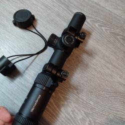 Lunette  VECTOR OPTICS 1-5x24IR Lumineuse