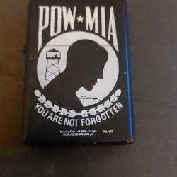 Briquet type Zippo POW MIA
