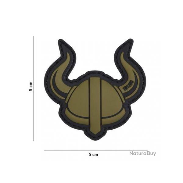 Patch 3D PVC Viking Helmet Gris (101 Inc) OD