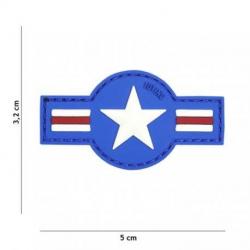 Patch 3D PVC US Air Force OD (101 Inc) Bleu