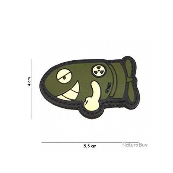 Patch 3D PVC Funny Torpedo Gris (101 Inc) OD