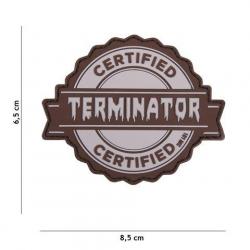 Patch 3D PVC Terminator Gris (101 Inc) Wolf Grey
