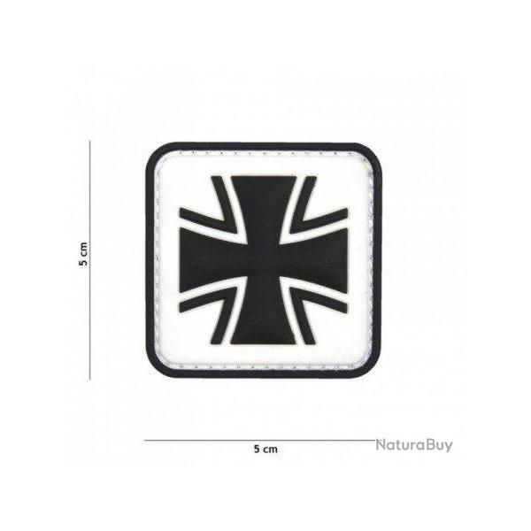 Patch 3D PVC Croix de Fer OD (101 Inc) Blanc